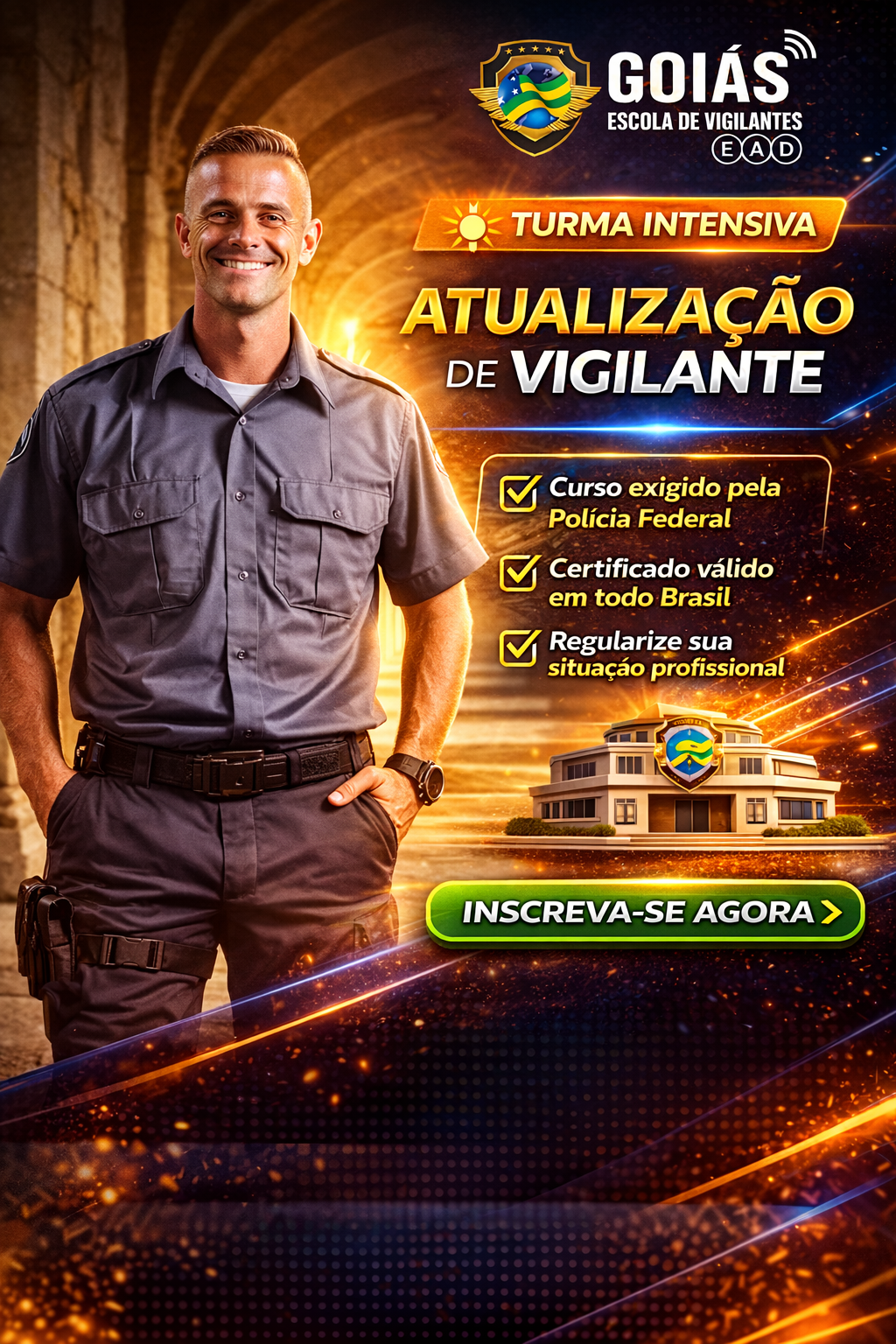 Atualização do Curso de Formação de Vigilante - Intensivo - 18/05/2026 - 2026 EAD Atualização do Curso de Formação de Vigilante - Intensivo - 18/05/2026 - 2026 EAD
